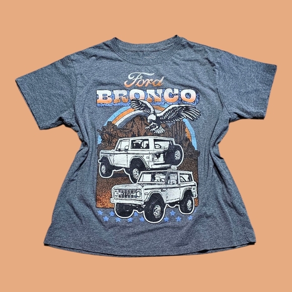 Ford Bronco Gray Graphic Tee XL - Picture 1 of 4